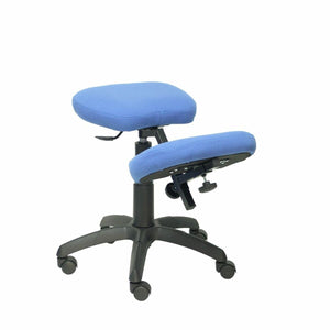 Ergonomic Stool Lietor P&C BALI261 Blue 62 cm-0