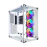 ATX Semi-tower Box Talius CRONOS White-9