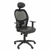 Office Chair with Headrest Jorquera similpiel P&C SNSPNEC Black-4