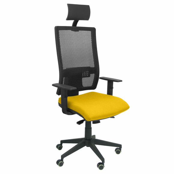 Office Chair with Headrest Horna bali P&C BALI100 Yellow-0