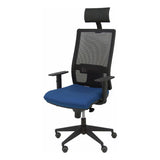 Office Chair with Headrest Horna  P&C BALI200 Navy Blue-5