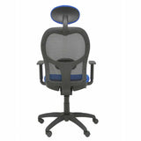 Office Chair with Headrest Jorquera P&C 15SNBALI229C Blue-1