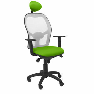 Office Chair with Headrest Jorquera P&C BALI22C Green Pistachio-0