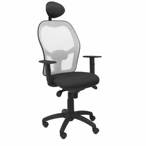 Office Chair with Headrest Jorquera P&C ALI840C Black-0