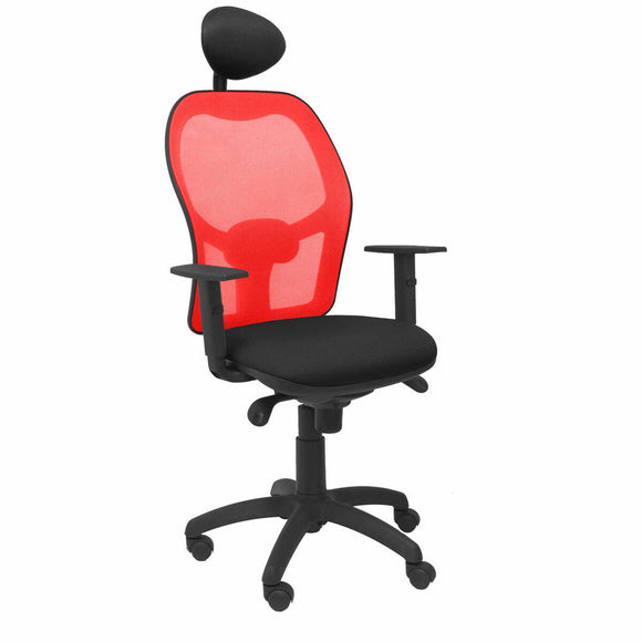 Office Chair with Headrest Jorquera P&C ALI840C Black-0