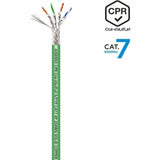 FTP Category 7 Rigid Network Cable Aisens AWG23 305 m Green-1