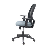 Office Chair Cilanco P&C 0B10CRP With armrests Grey-4