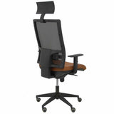 Office Chair with Headrest Horna P&C Brown-1