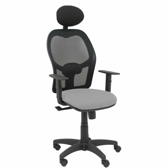 Office Chair with Headrest Alocén P&C B10CRNC Light grey-0