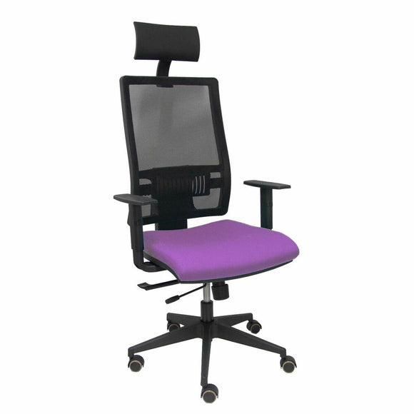 Office Chair with Headrest P&C B10CRPC Lilac-0