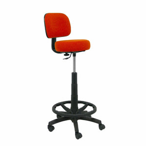 Ergonomic Stool P&C LB305RN With wheels Orange Dark Orange 117 cm-0