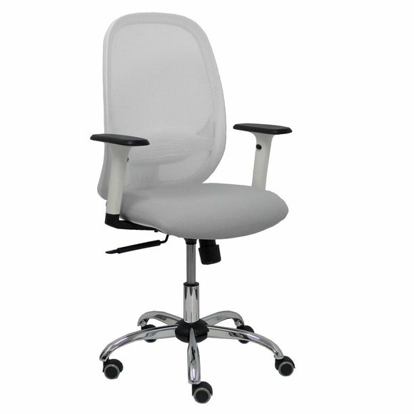 Office Chair P&C 354CRRP With armrests White Grey Light grey-0