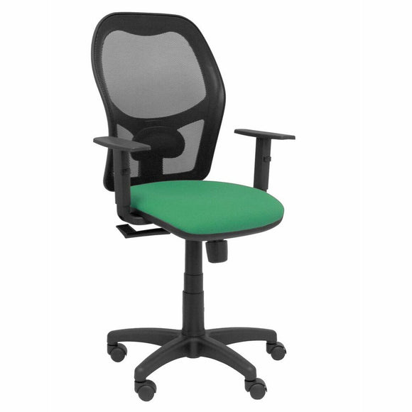 Office Chair P&C 6B10CRN With armrests Light Green Emerald Green-0