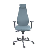 Office Chair with Headrest Bjarg P&C 5ST61LC Grey-6