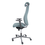 Office Chair with Headrest Bjarg P&C 5ST61LC Grey-4