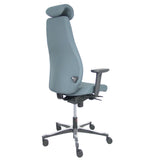 Office Chair with Headrest Bjarg P&C 5ST61LC Grey-1
