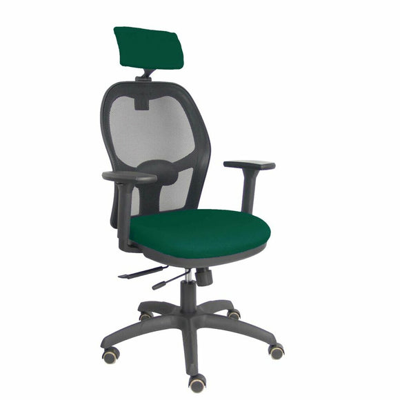 Office Chair with Headrest P&C B3DRPCR Dark green-0