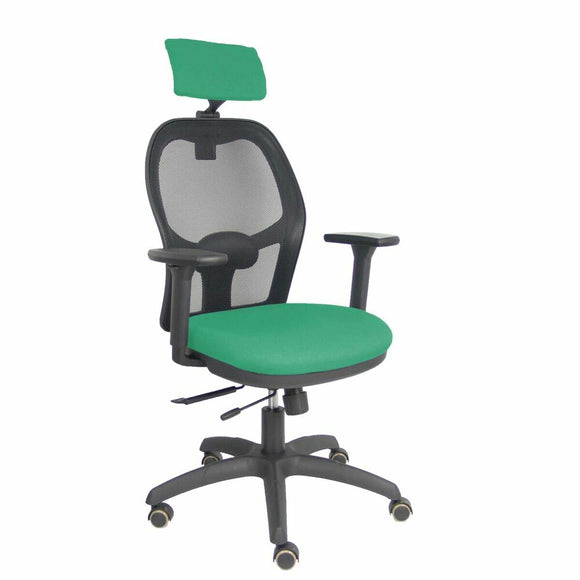 Office Chair with Headrest P&C B3DRPCR Emerald Green-0
