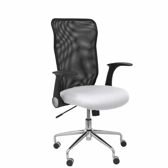 Office Chair P&C 1BALI10 White-0