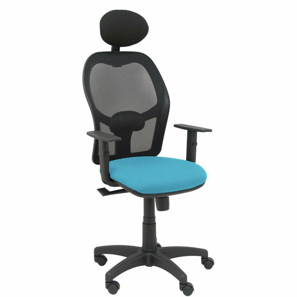 Office Chair with Headrest P&C B10CRNC Sky blue-0