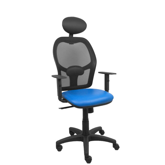Office Chair with Headrest P&C B10CRNC Blue-0