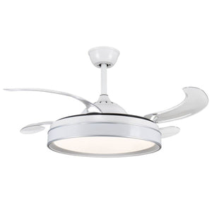 Ceiling Fan Universal Blue NASIM White-0