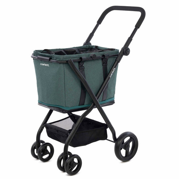 Shopping cart Carlett CUBE S PINE Green-0