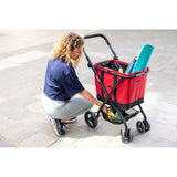 Shopping cart Carlett CUBE S RUBY Red-3