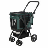 Shopping cart Carlett CUBE P PINE Green-0