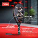 Padel Racket Nox-Xtreme AT10 Genius 12K Carbon fibre-3