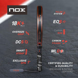 Padel Racket Nox-Xtreme AT10 Genius 12K Carbon fibre-2