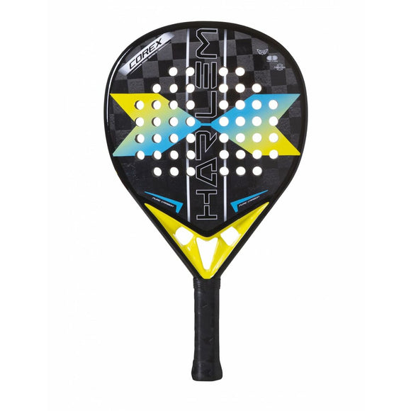 Padel Racket Harlem Padel Corex 18K Yellow Blue Black Grey-0