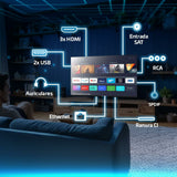 Smart TV Engel LE4395QLED   43 4K Ultra HD 43" QLED-6