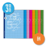 Notebook Lamela Cuadrovía Multicolour A4 50 Sheets 10 Pieces (40 Units)-1