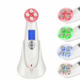 Facial Massager with Radiofrequency, Phototherapy and Electrostimulation Drakefor DKF-9901 White-1