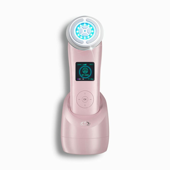 Facial Massager with Radiofrequency, Phototherapy and Electrostimulation Drakefor NANOSKIN EXTREME Pink-0