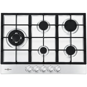 Gas Hob Vitrokitchen EN73IB 68 cm-0