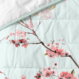 Bedspread (quilt) HappyFriday Chinoiserie Multicolour Double-3