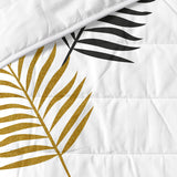 Bedspread (quilt) HappyFriday Blanc Foliage Multicolour 180 x 260 cm-3