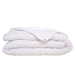 Duvet HappyFriday Basic White 120 + 250 g/m² 240 x 220 cm (2 Pieces)-0