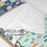 Quilt Cover without Filling HappyFriday Moshi moshi Holidays Multicolour 90 x 200 cm-3