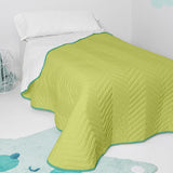 Bedspread (quilt) HappyFriday Basic Kids Arista Green 180 x 260 cm-6