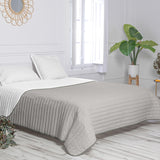 Bedspread (quilt) HappyFriday Basic Dash Grey 180 x 260 cm-6