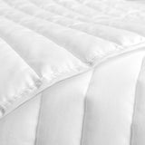 Bedspread (quilt) HappyFriday Basic Dash White 270 x 260 cm-4