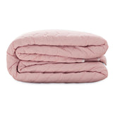 Reversible Bedspread HappyFriday Basic Arista Grey Light Pink 260 x 260 cm-3