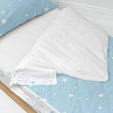 Quilt Cover without Filling HappyFriday Basic Kids Little star Blue 105 x 200 cm-3