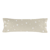 Quilt Cover without Filling HappyFriday Basic Kids Little star Beige 105 x 200 cm-2