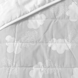 Bedspread (quilt) HappyFriday Basic Kids Grey 180 x 260 cm Clouds-2