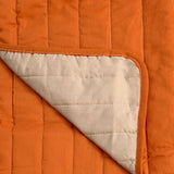 Reversible Bedspread HappyFriday Basic Dash Orange 270 x 260 cm-3