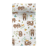 Bedspread (quilt) HappyFriday Moshi Moshi Multicolour 180 x 260 cm Lazy bear-0